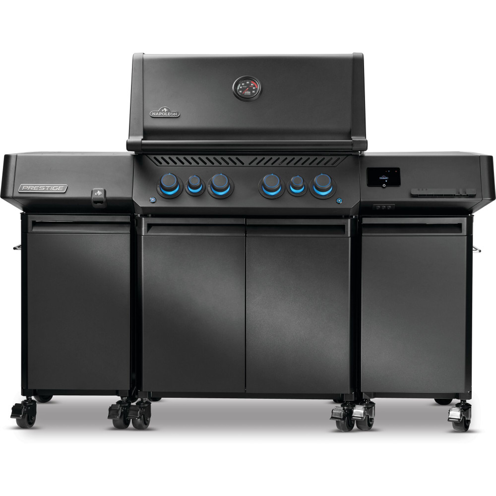Газовий гриль Napoleon Phantom Prestige 500 Connected Storage, чорний