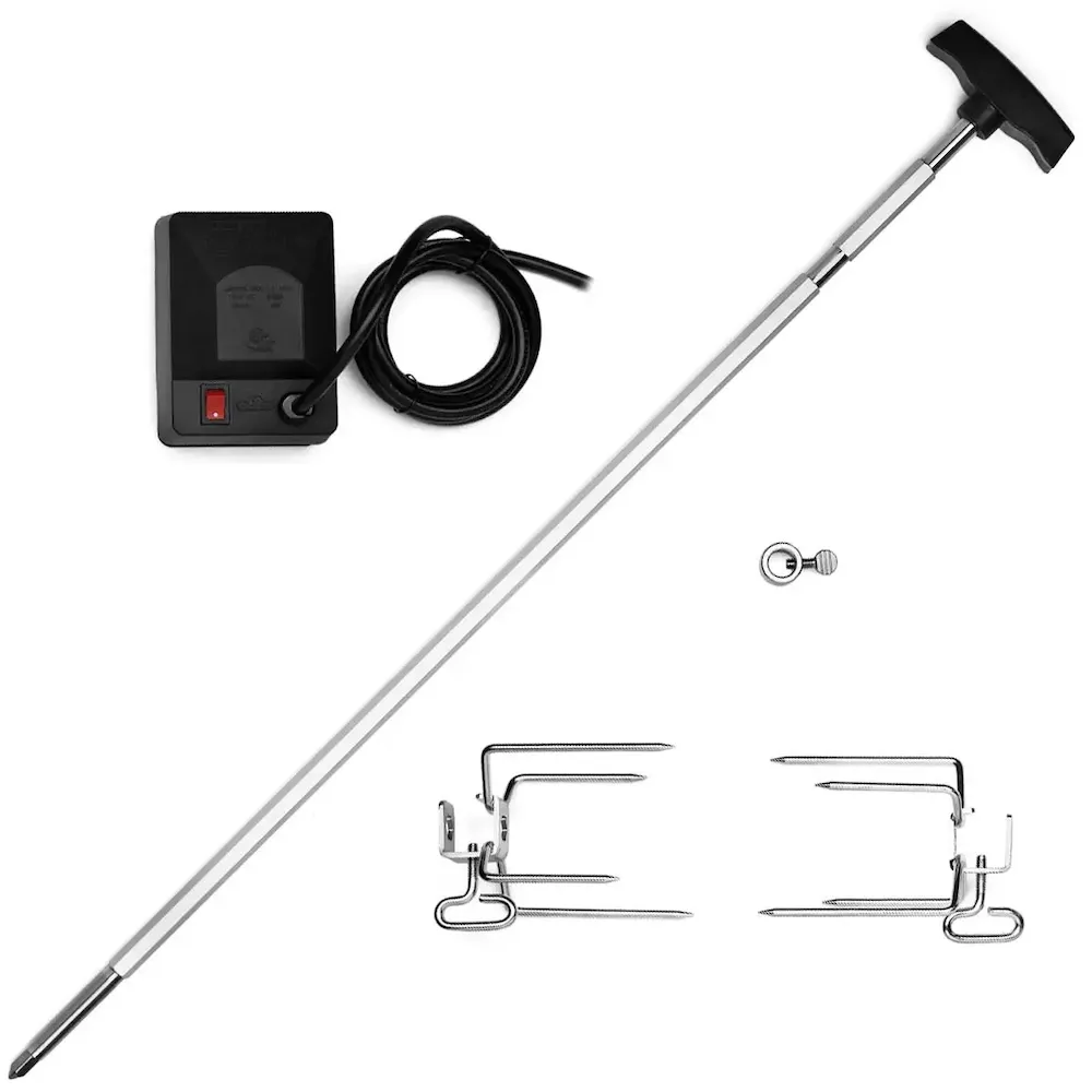 Вертел с 2-мя зажимами и электромотором для моделей Napoleon PRO 47/57 - 69242