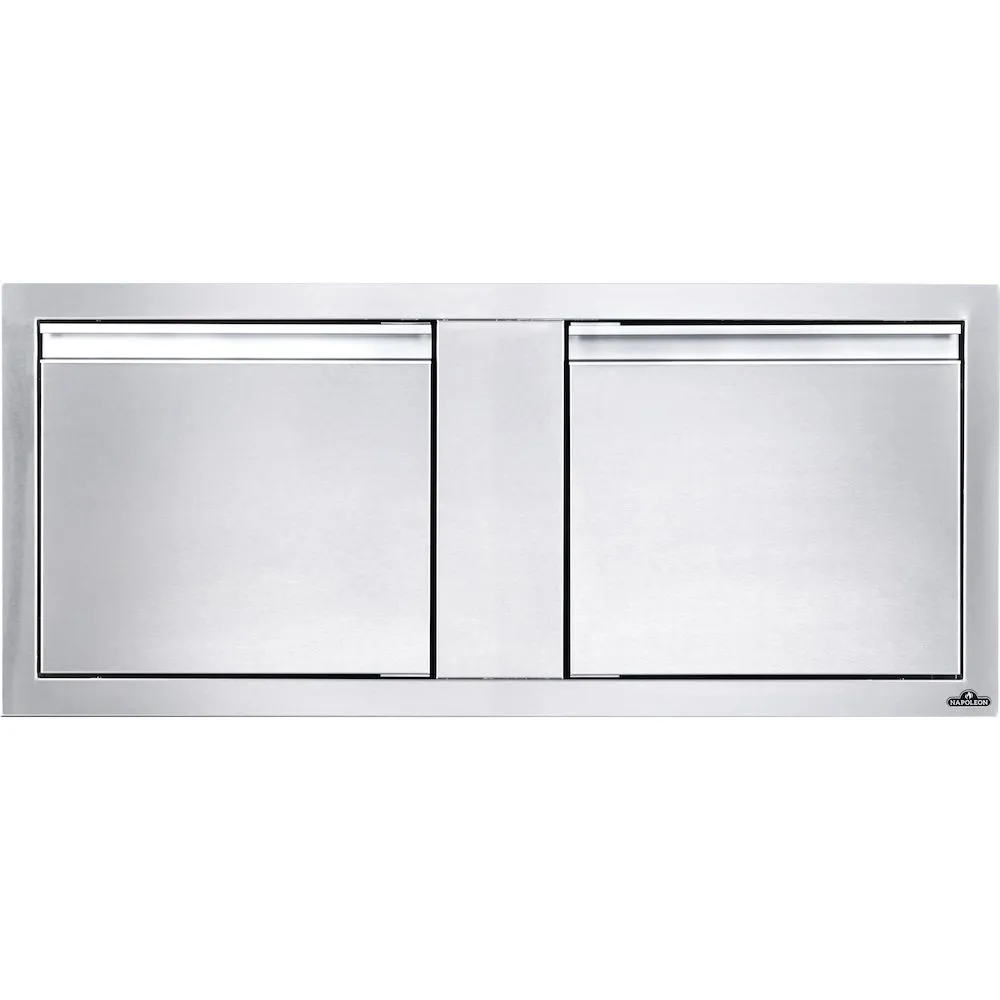 Встраиваемая дверь двустворчатая Napoleon, поперечная 107 х 41 см - BI-4216-2D