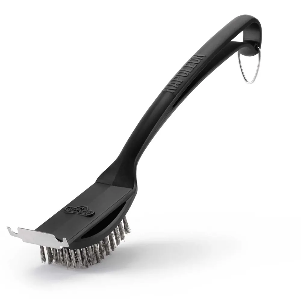 Щетка для чистки стальная с пластиковой ручкой Napoleon - 62052