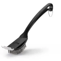 Щетка для чистки стальная с пластиковой ручкой Napoleon