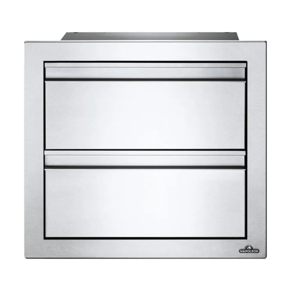 Встраиваемый элемент с 2-мя выдвижными ящиками Napoleon 46 х 41 см - BI-1816-2DR