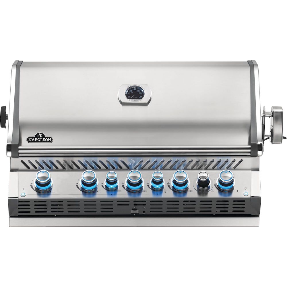 Вбудований газовий гриль Napoleon Prestige BIPRO 665 під природній газ