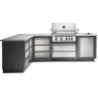 Літня кухня Napoleon Oasis 300 із грилем BIPRO 500