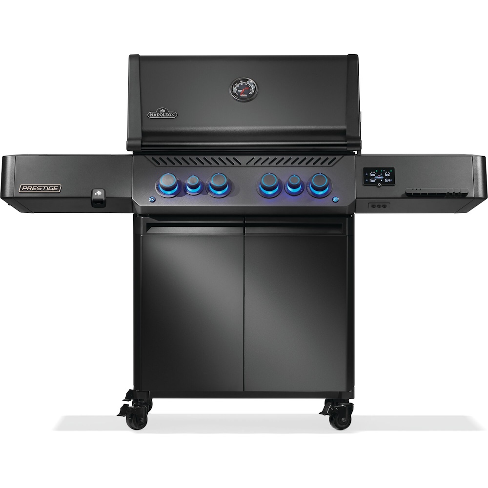 Газовий гриль Napoleon Phantom Prestige 500 Connected, чорний