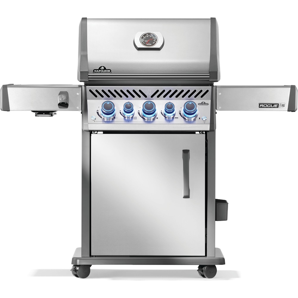 Газовий гриль Napoleon Rogue PRO-S 425, нержавіюча сталь