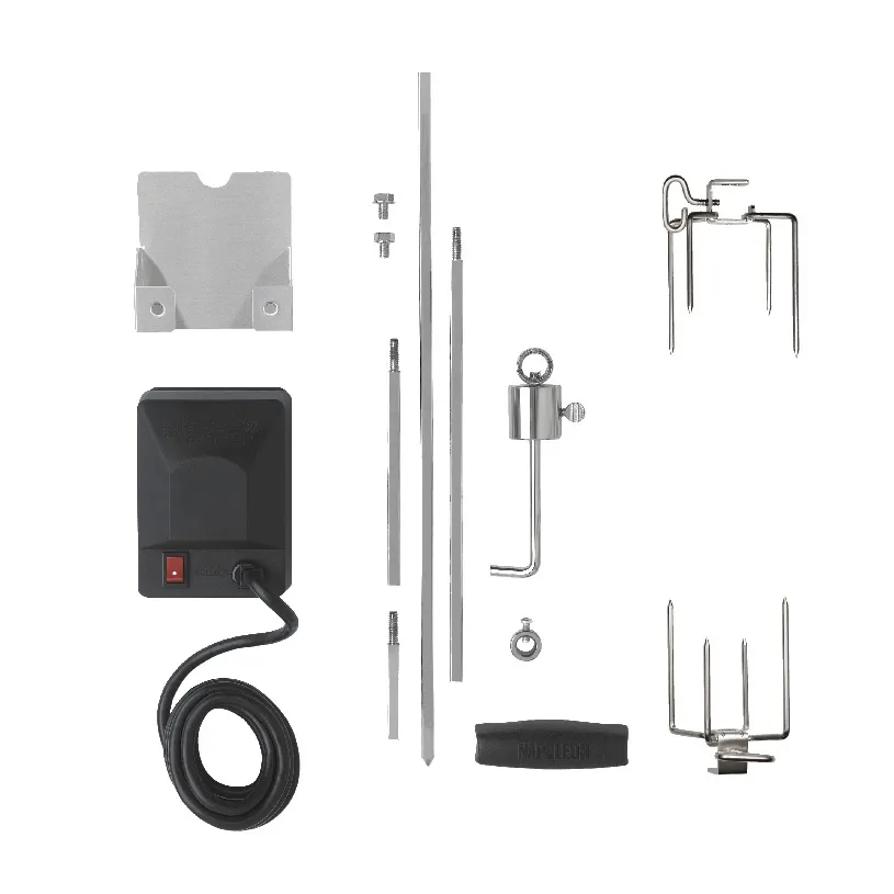 Вертел с 2-мя зажимами и электромотором для моделей Triumph 325/410/495