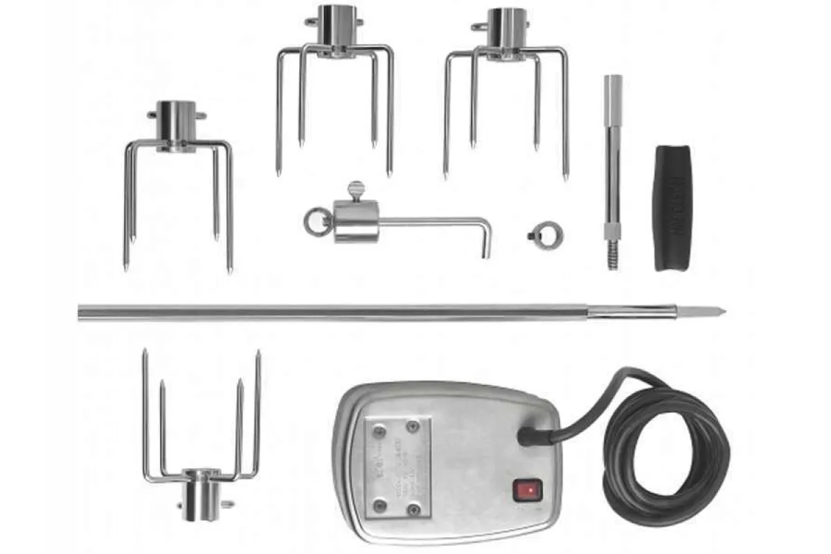 Вертел с 4-мя зажимами и электромотором для моделей Napoleon 825