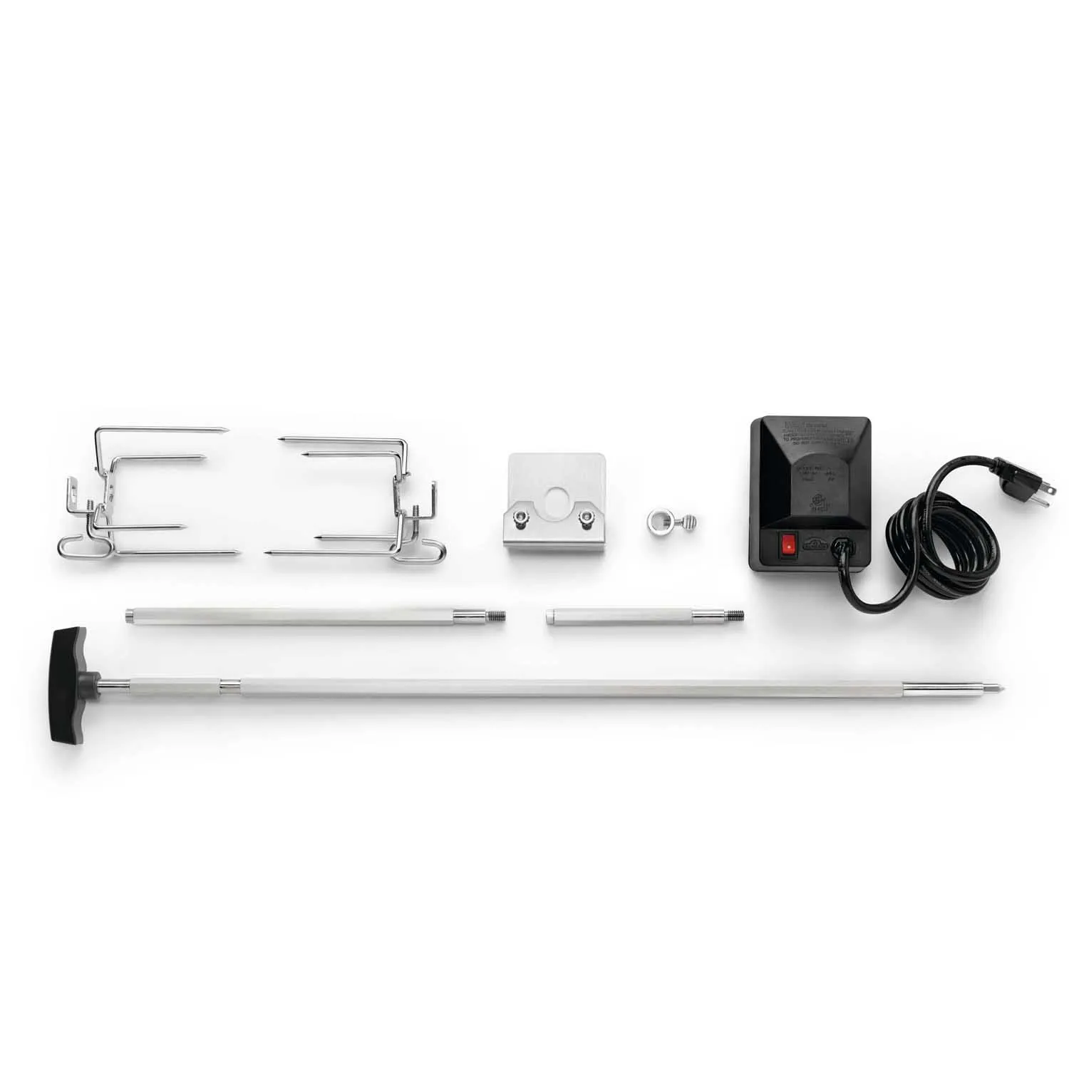 Вертел с 2-мя зажимами и электромотором для моделей Napoleon Rogue 365/425/525/625