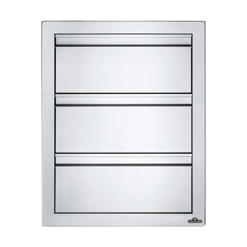 Встраиваемый элемент с 3-мя выдвижными ящиками Napoleon 46 х 61 см