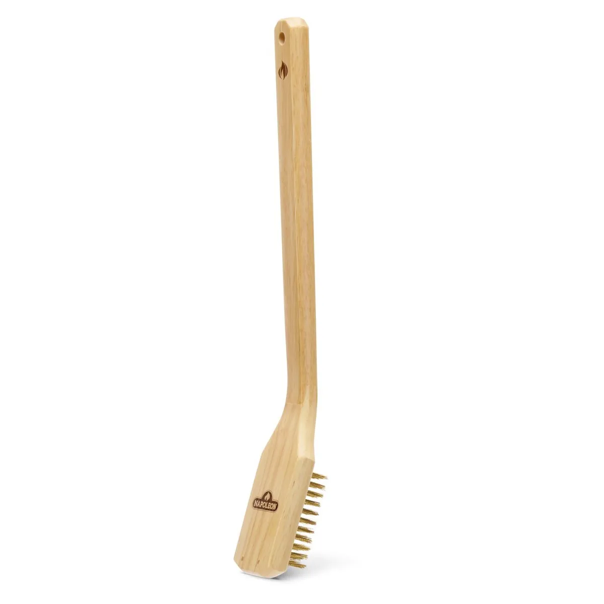 Щітка для чищення латунна з дерев'яною ручкою Napoleon Essential