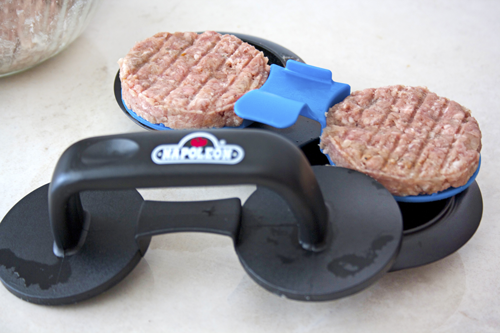 двойной бургер пресс с котлетами