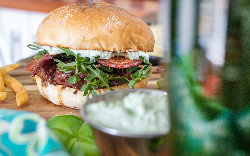 подання Ірландського бургера