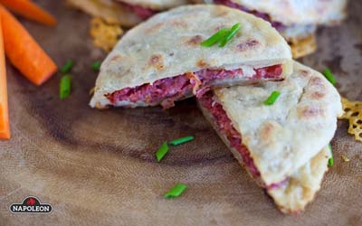 подання страви ірландські кесадилії