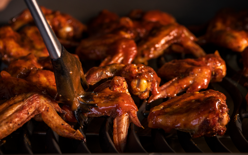 Копчені бурбонські крила-гриль2