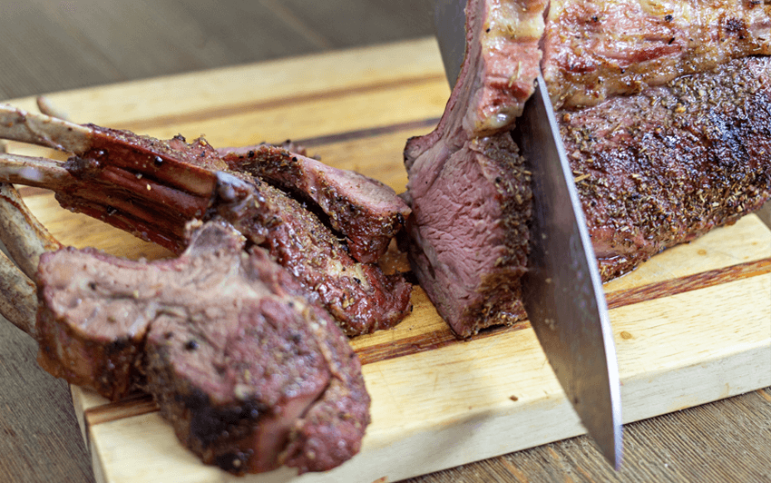 Баранина копчена