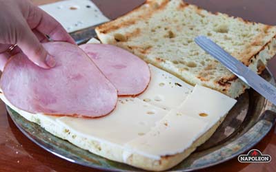 фокачо з шинкою