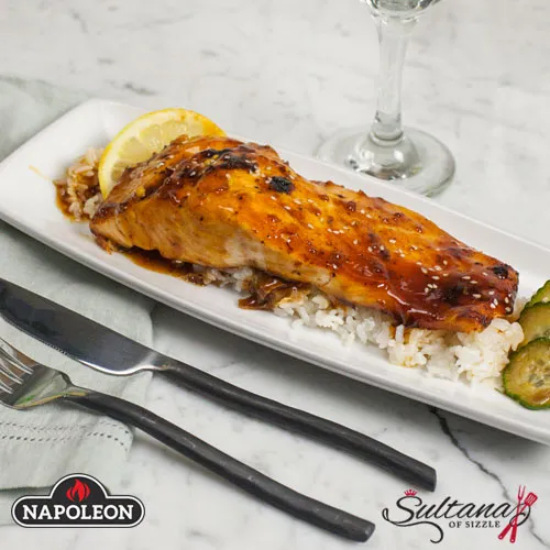 Копчений Лосось у кленовому соусі