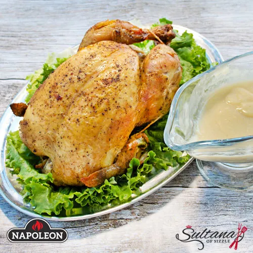 Курка на рожні