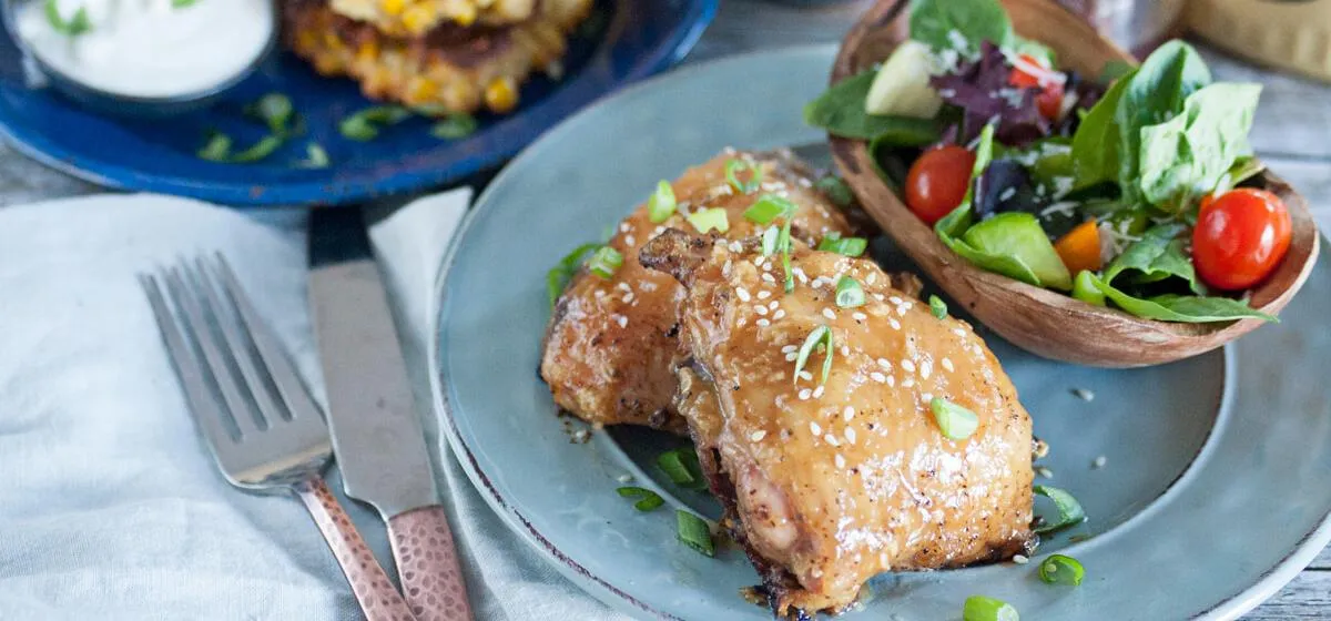 КУРКА З КЛЕНОВИМ СОУСОМ