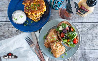 куряче філе з кленовим часником, подача2